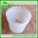 White Injection Plastic Growing Pot 