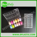 12 Macarons Clamshell Box with Snap Closure Macaron Clamshell Packaging